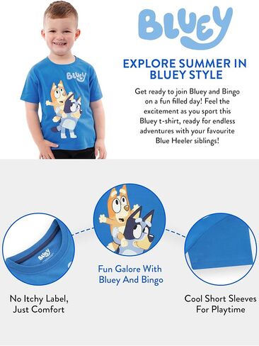 Bluey Boys' T-Shirt in Saudi Arabia