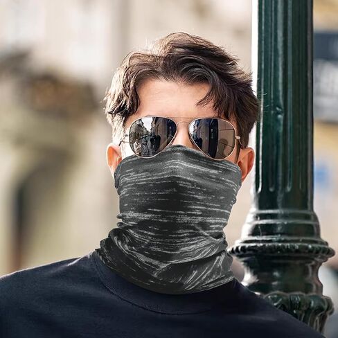 Neck Gaiter Face Cover Scarf, Sun Protection & Wind-proof for Fishing Hiking Cycling Yard Work Outdoor BBQ Bandana Mask in Saudi Arabia