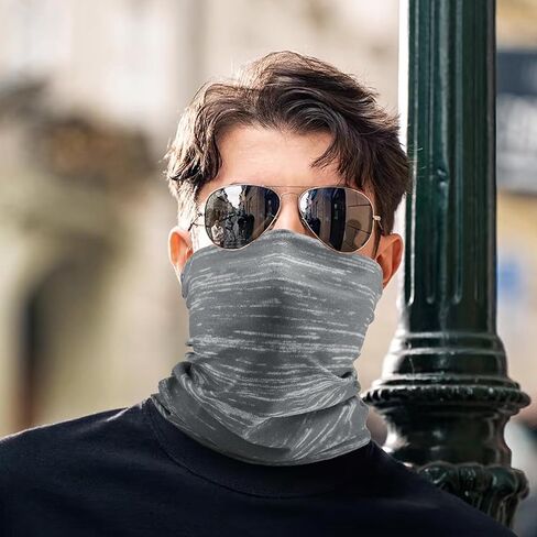 Neck Gaiter Face Cover Scarf, Sun Protection & Wind-proof for Fishing Hiking Cycling Yard Work Outdoor BBQ Bandana Mask in Saudi Arabia