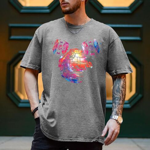 Men Magic Kingdom Shirt Magic Tees Planet Science Fiction Tshirt for Man Characters Tee Top in Saudi Arabia
