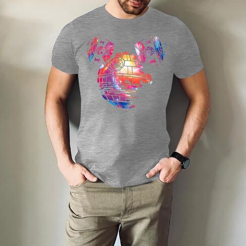 Men Magic Kingdom Shirt Magic Tees Planet Science Fiction Tshirt for Man Characters Tee Top in Saudi Arabia