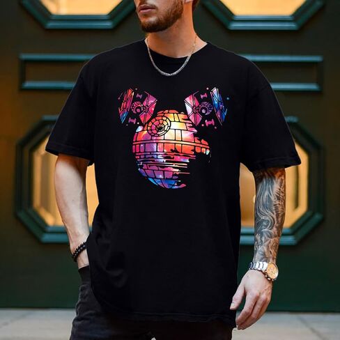 Men Magic Kingdom Shirt Magic Tees Planet Science Fiction Tshirt for Man Characters Tee Top in Saudi Arabia