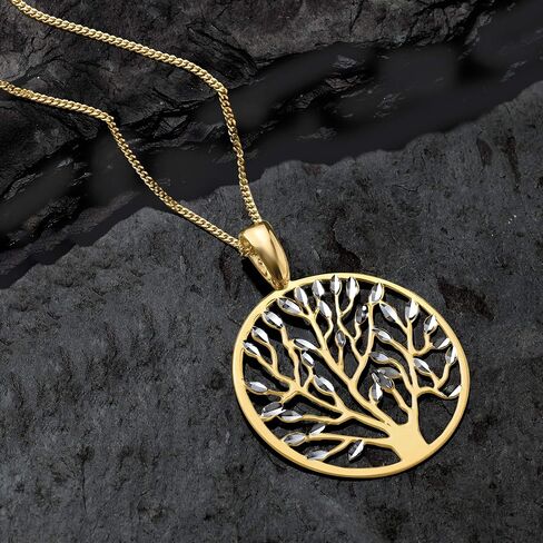 Ross-Simons Italian Cut-Out Tree of Life Pendant Necklace in Saudi Arabia