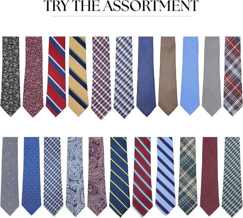 Ben Sherman Men's Silk Neck Tie- 100% Silk Woven, Traditional English Design (Additional Designs & Colors) in Saudi Arabia