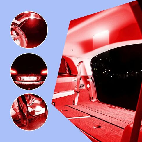 24 Pack 1156 LED LED Signal Light Kit ، T10 31mm 42mm مقاومة للماء متين متين مسيرة للضوء البديل ، التثبيت السريع ، مصابيح Festoon Universal لسيارة SUV Truck (White) in Saudi Arabia