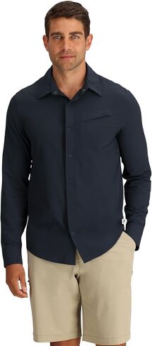 Outdoor Research Men’s Astroman Long Sleeve Sun Shirt – Lightweight UPF 50 Protection in Saudi Arabia