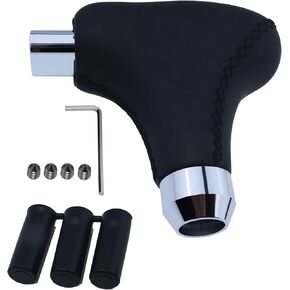 Car Automatic Gear Shift Lever Knob Hande متوافق مع Honde Accord Civic 1994 1995 1996 1997 ناقل الحركة مع براغي المحولات وجع