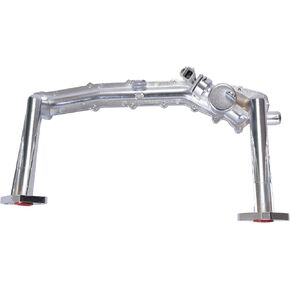 RLDYM ترقية أنبوب سخان المياه الخلفي المبرد RLDYM مع مستشعر LR122710 لعام 2014-2017 ROVER RAVER ROVER LR4 Discovery 3.0L 5.0L ، FACHED MINDOLD TUBE SPIPE OE# AJ814053 ، LR075991