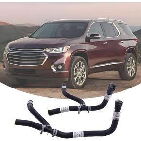 25862088 25862087 مجموعة خرطوم سخان متوافقة مع بويك جيب شيفروليه ترافيرز GMC Acadia 3.6L 2007-2017