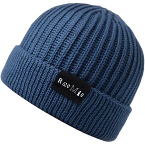 Cotton Beanie for Men & Women – Knit Winter Hat, Stretchable & Breathable – Soft, Unisex Fit, Bold Colors