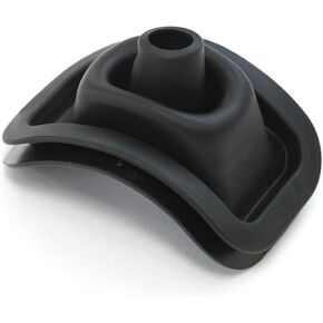 Shifter Handle Cover Seal, Transmission Shifter Lever Handle Cover Replacement 26093753 47106 2609-3753, Exact Fit Modified Accessory, Compatible with 2000-2006 Chevrolet (Black)