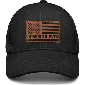 IORTY RTTY Best Dad Ever Gifts American Flag Hat for Men Fathers Day Birthday Dad Gifts for Dad from Daughter Son