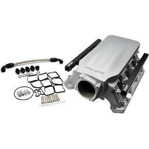 يلقي لفيلم Hemi Gen III Closely 90 مم نمط صاخب خانق مزدوج مع مجموعات السكك الحديدية للوقود (الساتان)