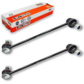 ETS 2Pc Front Stabilizer Sway Bar Link Pair Kit K750523 Fits 20-22 Hyundai Venue, 15 ix35, 14-15 Tucson, 13-16 Elantra, 15-19 Kia Soul EV, 14-18 Kia Forte - Made in Europe