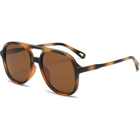 Classic Retro Polarized Sunglasses for Women Men UV 400 Protection
