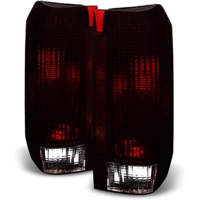 Acanii - للفترة 1987-1996 Ford F150 F250 Bronco Red Smokes Oe Style Light