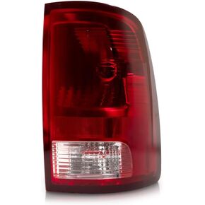 لـ RAM 1500 Classic 2019 2020 2021 2022 Tail Light Assembly Assenger Side | الخلفية | CAPA معتمد | النوع القياسي | واضحة وحمراء | استبدال CH2819124 ، CH2819124C | 55277414AF