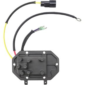 Voltage Regulator Rectifier Fit for Johnson Evinrude CDI 185HP 200HP 225HP 250HP 300HP 2 Stroke 6 8 Cylinder Marine Outboard 35 Amp Replace 584641 585995 586271 18-5831 878333