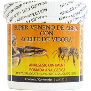 Veneno de Abeja Aceite de Vibora مسكنات 5 أوقية (150 جم) الحرة