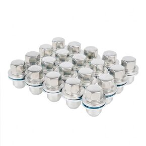 Bevinsee Wheel Lug Nuts M14x1.5 Compatible with Land Rover Range Rover 2006-2009, Range Rover Sport 2006-2013, LR3 2006-2009, RRD500510 RRD500290, 20PCS
