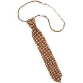 Sophisticated Beaded Necktie Necklace Elevates Female Attires With Touch Of And Elegances Delicate Pearl Necktie