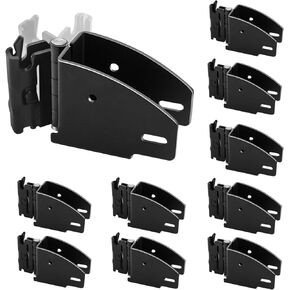 قوس مقبس حزمة خشب E-track T-T-T-T-T-T-T-T-T-T-T-Track ، قوس دوارة E-Track 2x4 للخشب ، وملحقات المسار الإلكتروني الأسود لنظام التعادل الإلكتروني الإلكترونية