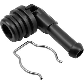 25672-3C200 Nimostat Housing Bypass Nipple لـ Kia Sorento 2009-2018 ، متوافق مع محرك 3.3L 3.5L V6 ، يحل محل 256723C200 ، حلمة تجاوز سائل التبريد عالي الأداء لتشغيل المحرك الملساء