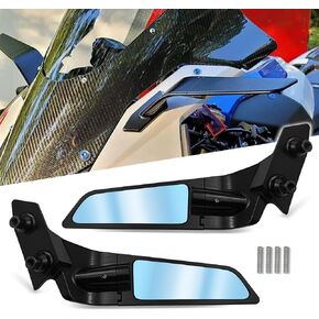 For S1000RR s1000 rr 2022 2023 2019-2024 S1000 RR Motorcycle accessories Stealth Sport Winglet Mirror Kits Adjustable Stealth Mirrors
