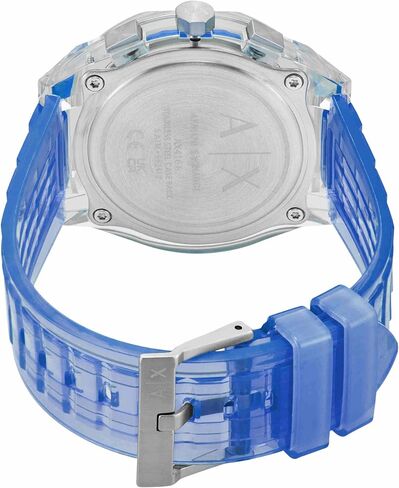 Armani Exchange A | X Chronograph Watch for Men ؛ ساعة الرجال مع الجلد أو الفولاذ المقاوم للصدأ أو شريط السيليكون in Saudi Arabia