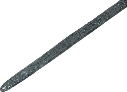 Genuine Crocodile Alligator Backbone Skin Leather Auto Locking Handmade Belt 46" Long in Saudi Arabia