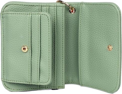 Julia Buxton Madras PMU Vegan Leather Mini Flap Card Case in Saudi Arabia