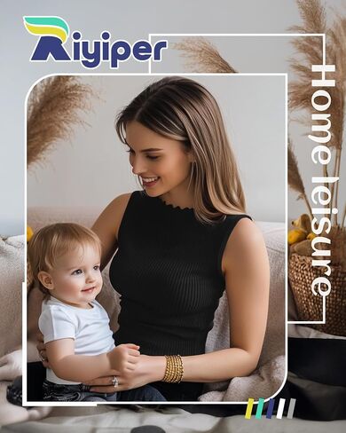 RIYIPER 3 Pack Women's Women's Slobess Mockts Tertlenecks قمصان الخس in Kuwait