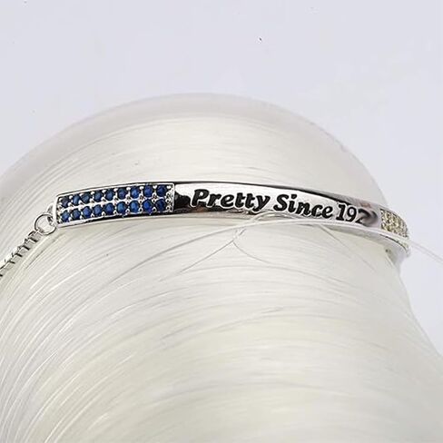 CHOORO Pretty Since 1922 Zircon Bracelet Greek Sorority Gift for Soror Sister in Saudi Arabia