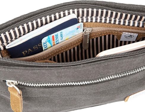 Travelon Anti-theft Heritage Cross Body Bag Cross Body Bag, Sage, 10.5 x 7 x 2 in Saudi Arabia