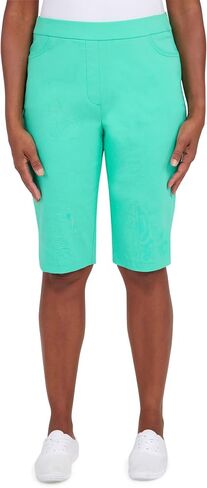 Alfred Dunner Women's Fitted Bermuda Short in Saudi Arabia