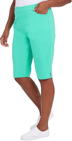 Alfred Dunner Women's Fitted Bermuda Short in Saudi Arabia