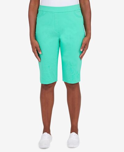 Alfred Dunner Women's Fitted Bermuda Short in Saudi Arabia