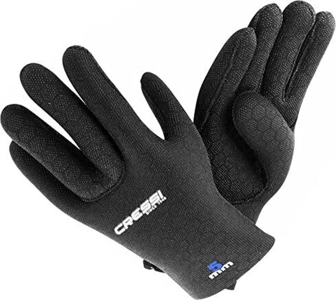 Cressi High Stretch Gloves, Black, 3.5 mm, XL in Saudi Arabia