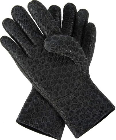 Cressi High Stretch Gloves, Black, 3.5 mm, XL in Saudi Arabia