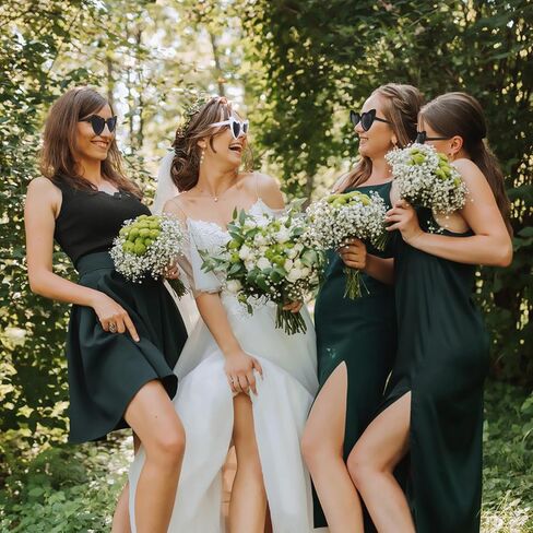 Jaciya 10-Pack Heart Shaped Sunglasses for Bachelorette Party, Wedding, and Photo Shoots in Saudi Arabia