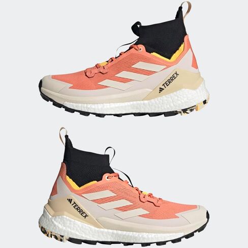 حذاء adidas Terrex Free Hiker Gore-TEX 2.0 للمشي لمسافات طويلة للرجال، أسود، مقاس 9 in Saudi Arabia