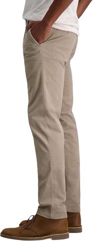 Haggar Men's Corduroy Expandable Waist Classic Fit Flat Front Pant, Camel-Straight, 33x30 in Saudi Arabia