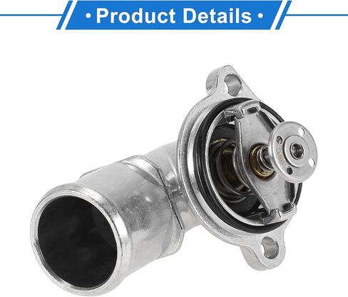 No.68253514AA Upgrade Aluminum Thermostat Housing Assembly for Ram 1500 2014-2023 Coolant Thermostat for Jeep Grand Cherokee 2014-2019 Gladiator 2021-2023 Wrangler 2020-2023 3.0L in Saudi Arabia