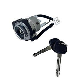 Ignition Lock Cylinder Switch Assembly with 2 Keys Fit for Kia Soul Hatchback 2010-2013, Key Sub Set-Steering Lock Replace 819002KA30
