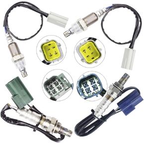 4x Oxygen O2 Sensor 1 & 2 for Nissan Pathfinder 2007 2008 2009 2010 V6 4.0L Upstream-Downstream