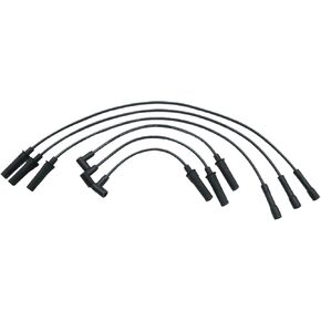6 Pcs 7MM 68017712AA Spark Plug Wire Set, Replacement for Jeep Wrangler V6 3.8L Engines 2007-2011