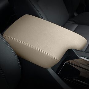 غطاء مسند ذراع Aomsazto لعام 2020-2024 أغطية Mazda Mazda3 Middle Console لـ Mazda 3 Leather Black