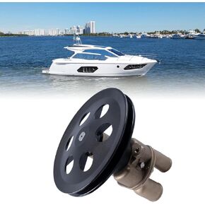 Sea Water Pump丨Fits for Volvo Penta OMC 1994 1995 1996 4.3L 5.0L 5.7L 5.8L 7.4L 8.2L V6 V8 Engines丨Replacement Volvo 3858847丨6.5" Pulley