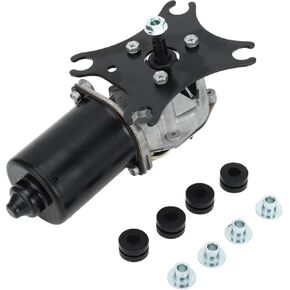 Windshield Wiper Motor No.2881013E10/288103S500 Car Front Windscreen Wiper Motor Replacement for Nissan Frontier 1998-2004 for Nissan Maxima 1989-1994 for Nissan Stanza 5 Pin