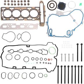 MA-9761246760 MLS Head Gasket Set with Head Bolt for Chevy Equinox Malibu Impala Captiva Sport, for Buick Verano, for GMC Terrain 2.4L 2384cc 145cid L4 DOHC (16 Valve) HS26517PT